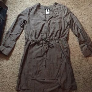 Bcbg Spanish Moss Long-sleeve dress